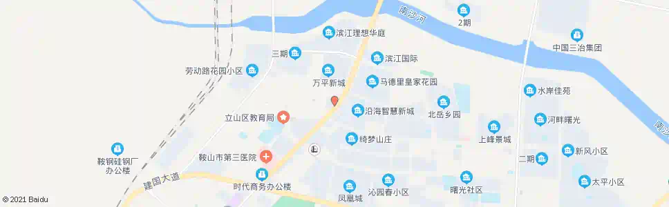 鞍山水源街_公交站地图_鞍山公交_妙搜公交查询2024