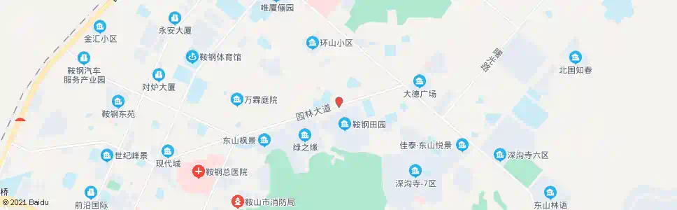 鞍山朝阳三街_公交站地图_鞍山公交_妙搜公交查询2024