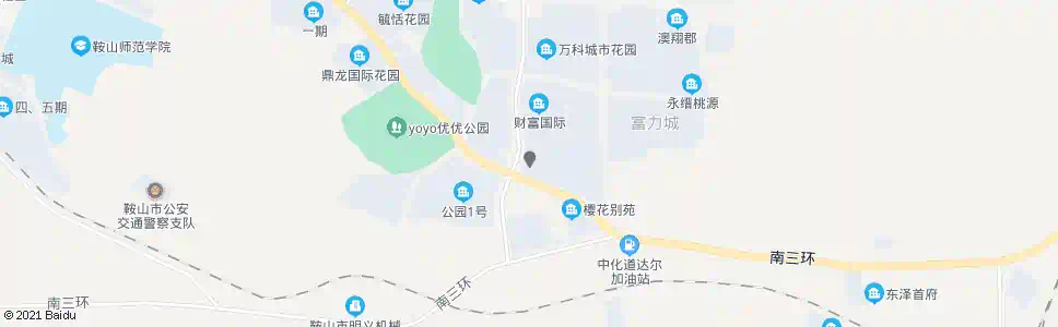 鞍山高官岭_公交站地图_鞍山公交_妙搜公交查询2024