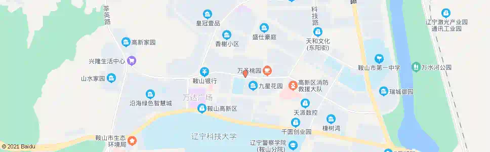 鞍山鼎祥家园_公交站地图_鞍山公交_妙搜公交查询2024