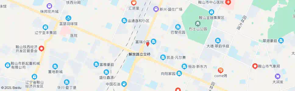 鞍山工人街_公交站地图_鞍山公交_妙搜公交查询2024