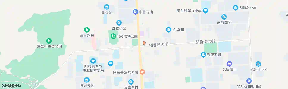 阿拉善路政支队_公交站地图_阿拉善公交_妙搜公交查询2024