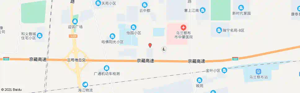 乌兰察布心乐乳业_公交站地图_乌兰察布公交_妙搜公交查询2024