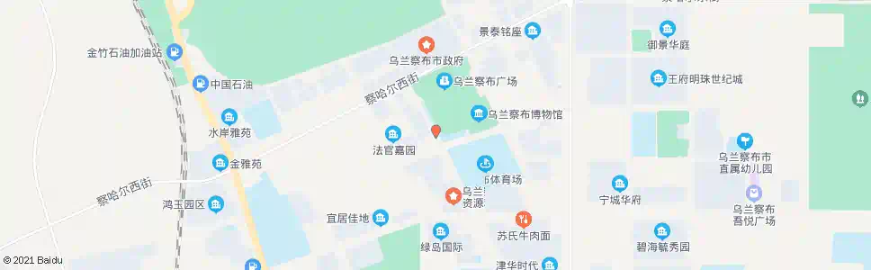 乌兰察布泉山派出所_公交站地图_乌兰察布公交_妙搜公交查询2024