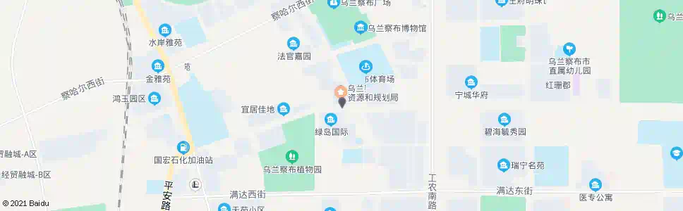 乌兰察布市规划局_公交站地图_乌兰察布公交_妙搜公交查询2024