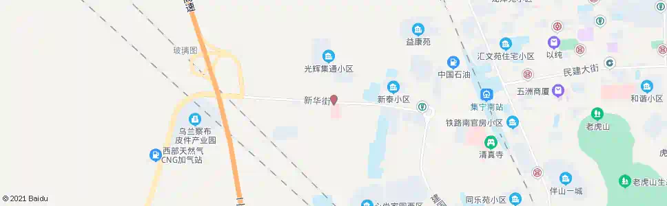 乌兰察布精神康复医院_公交站地图_乌兰察布公交_妙搜公交查询2024