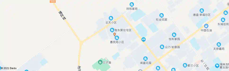 锡林郭勒敖东聚小区_公交站地图_锡林郭勒公交_妙搜公交查询2024