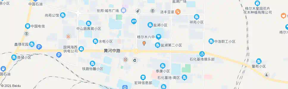 海西盐湖集团北门_公交站地图_海西公交_妙搜公交查询2024