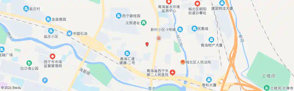 西宁建设巷市场_公交站地图_西宁公交_妙搜公交查询2024