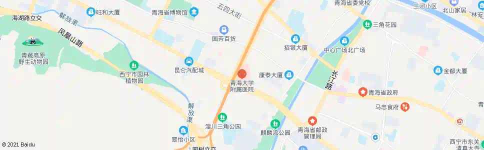 西宁青医附院_公交站地图_西宁公交_妙搜公交查询2024