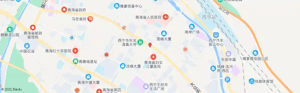 西宁东稍门_公交站地图_西宁公交_妙搜公交查询2024