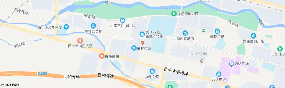 西宁桃李路_公交站地图_西宁公交_妙搜公交查询2024