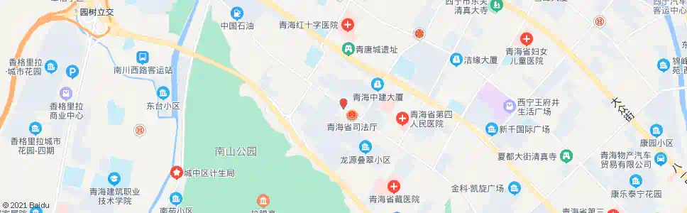 西宁南滩东_公交站地图_西宁公交_妙搜公交查询2024