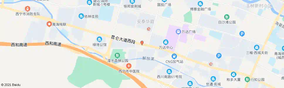 西宁彭家寨_公交站地图_西宁公交_妙搜公交查询2024