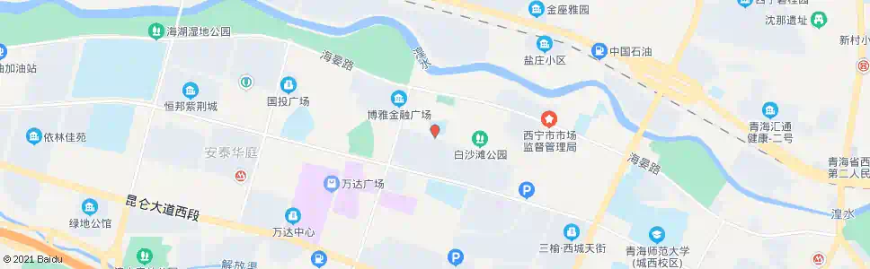 西宁文景街东_公交站地图_西宁公交_妙搜公交查询2024