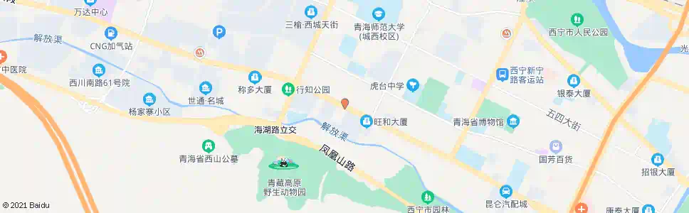 西宁西川南路_公交站地图_西宁公交_妙搜公交查询2024