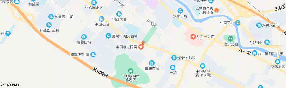 西宁管委会大厦_公交站地图_西宁公交_妙搜公交查询2024