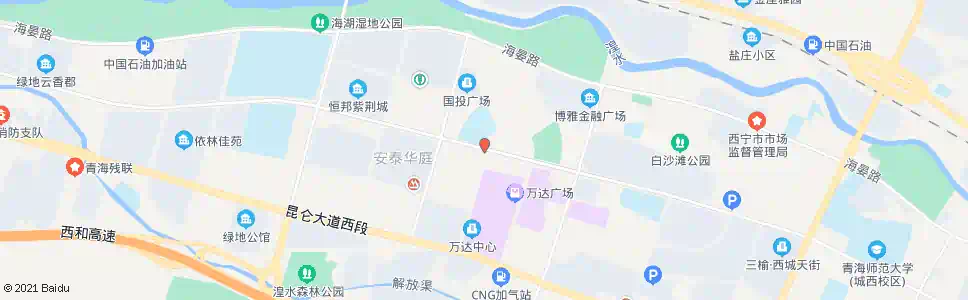 西宁普丰路口_公交站地图_西宁公交_妙搜公交查询2024