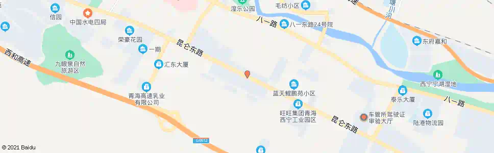 西宁训练基地_公交站地图_西宁公交_妙搜公交查询2024