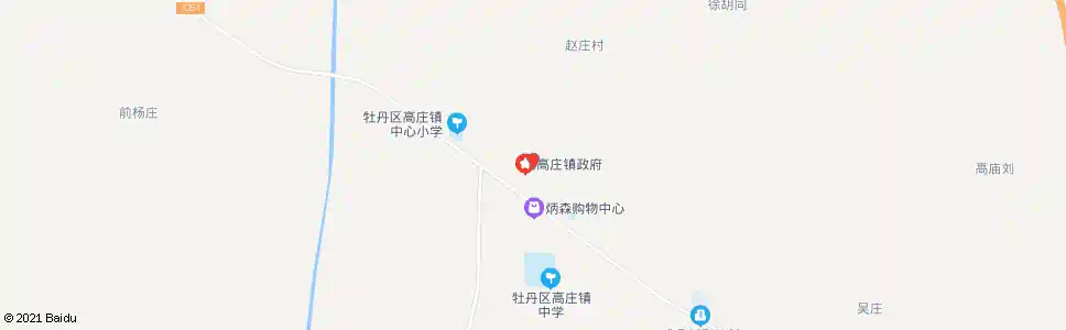 菏泽高庄_公交站地图_菏泽公交_妙搜公交查询2024