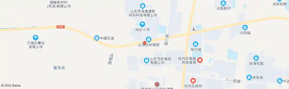 菏泽巧媳妇食品_公交站地图_菏泽公交_妙搜公交查询2024