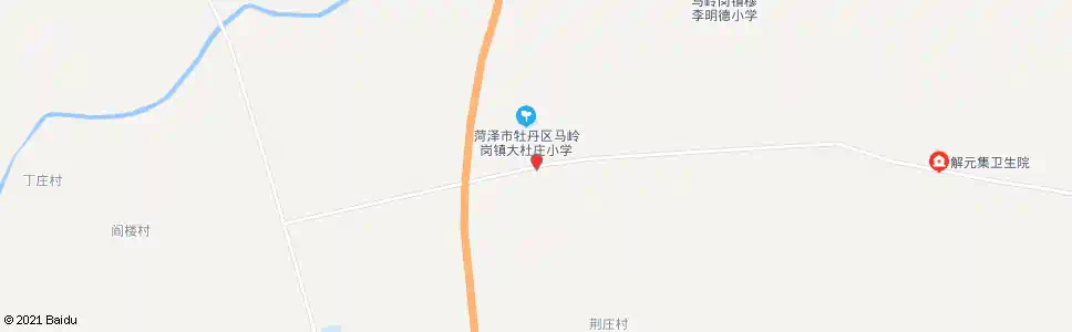 菏泽大杜庄_公交站地图_菏泽公交_妙搜公交查询2024