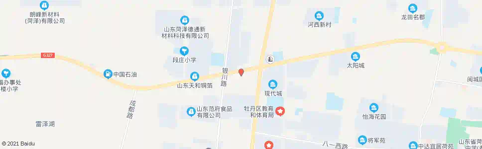 菏泽牡丹区农机局_公交站地图_菏泽公交_妙搜公交查询2024