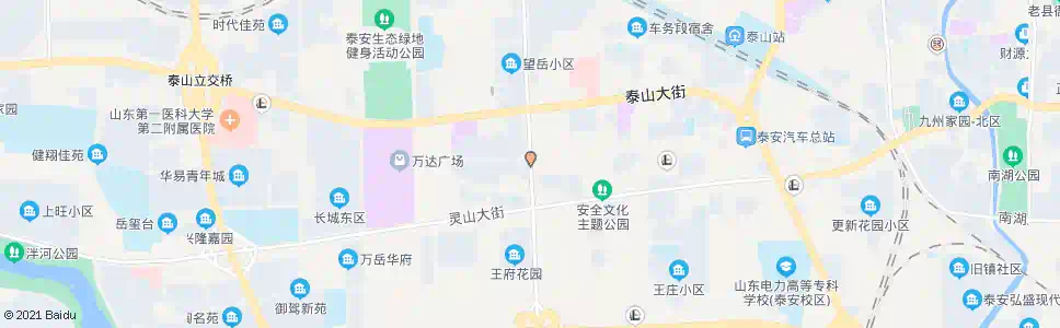 泰安迎胜路中段_公交站地图_泰安公交_妙搜公交查询2024