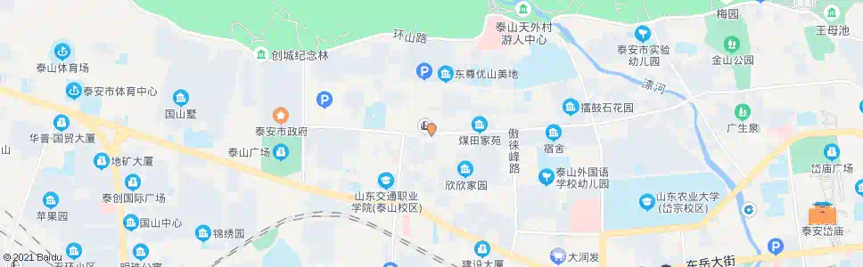 泰安华泰大酒店_公交站地图_泰安公交_妙搜公交查询2024