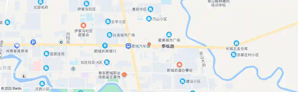 泰安交警支队_公交站地图_泰安公交_妙搜公交查询2024