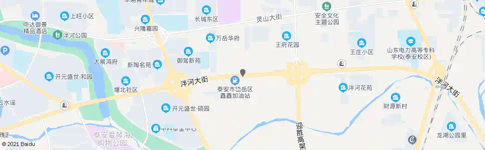 泰安望岳东路路口_公交站地图_泰安公交_妙搜公交查询2024