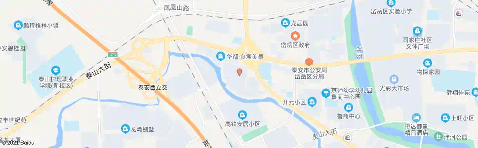 泰安绿地公馆_公交站地图_泰安公交_妙搜公交查询2024