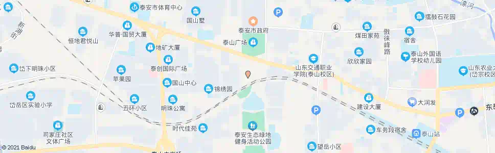 泰安卜蜂莲花_公交站地图_泰安公交_妙搜公交查询2024