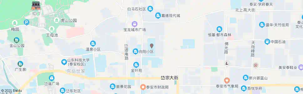 泰安泰安技师学院_公交站地图_泰安公交_妙搜公交查询2024