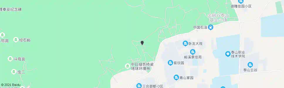 泰安白马石村_公交站地图_泰安公交_妙搜公交查询2024