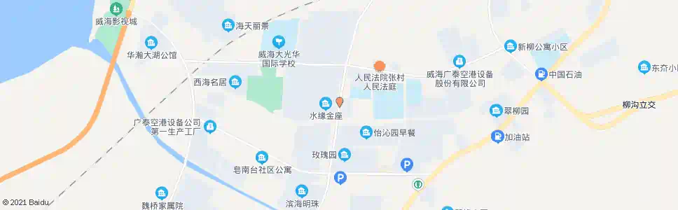 威海皂河北(锦华小学)_公交站地图_威海公交_妙搜公交查询2024