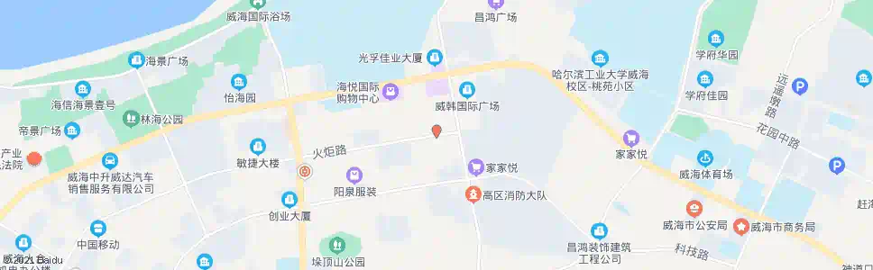 威海恒德国际_公交站地图_威海公交_妙搜公交查询2024