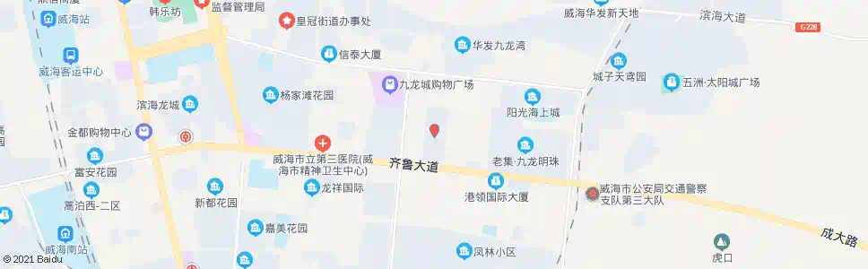 威海清华紫光_公交站地图_威海公交_妙搜公交查询2024