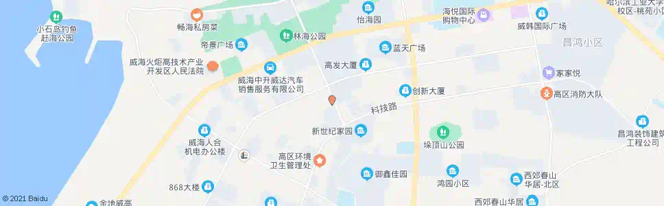 威海大众报业印刷_公交站地图_威海公交_妙搜公交查询2024