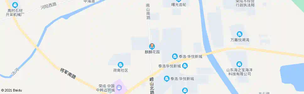 威海麒麟花园_公交站地图_威海公交_妙搜公交查询2024