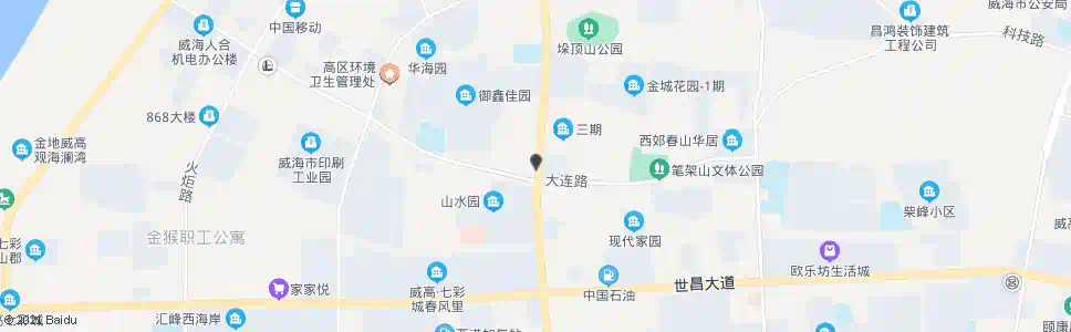 威海东涝台_公交站地图_威海公交_妙搜公交查询2024