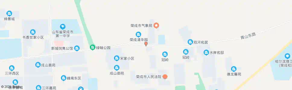 威海荣华房地产_公交站地图_威海公交_妙搜公交查询2024