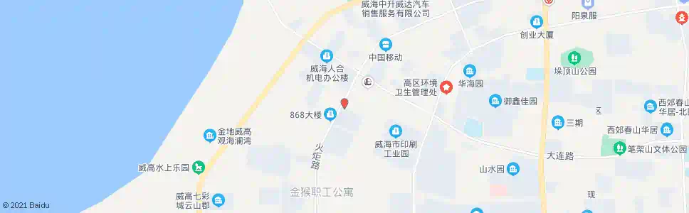 威海威建集团_公交站地图_威海公交_妙搜公交查询2024