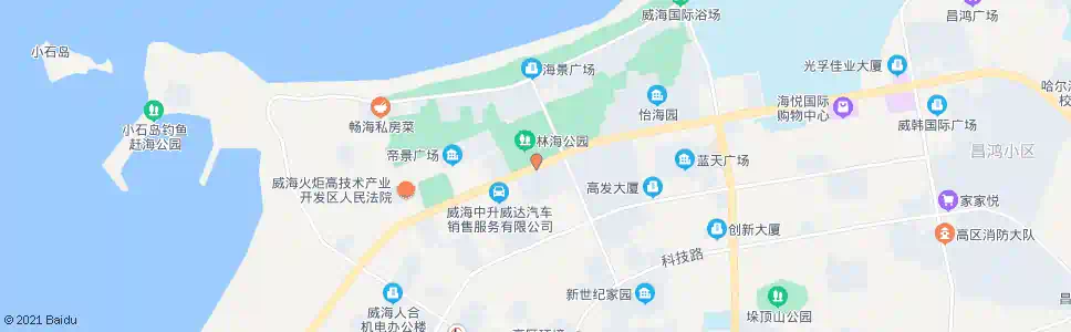 威海高区财税局_公交站地图_威海公交_妙搜公交查询2024