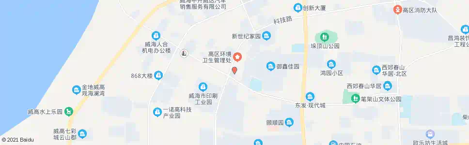 威海交警二大队_公交站地图_威海公交_妙搜公交查询2024