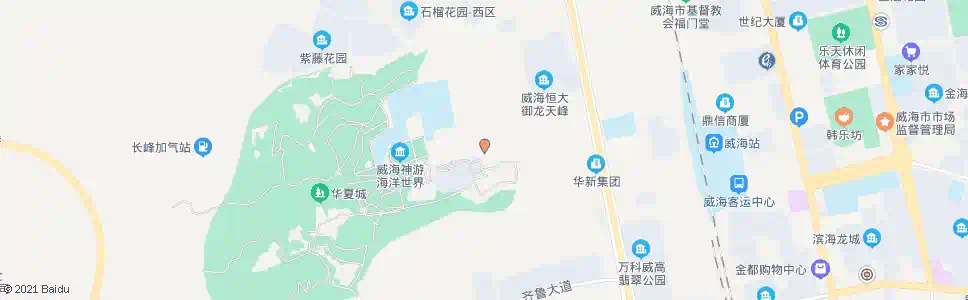 威海华夏会馆_公交站地图_威海公交_妙搜公交查询2024