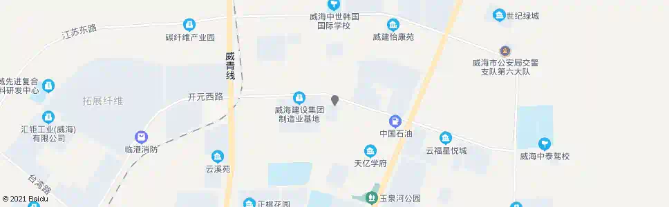 威海广泰环保科技_公交站地图_威海公交_妙搜公交查询2024