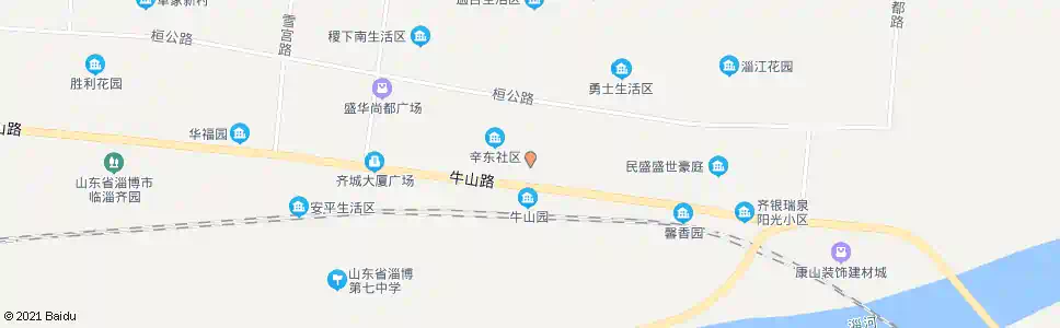 淄博建筑质检站_公交站地图_淄博公交_妙搜公交查询2024