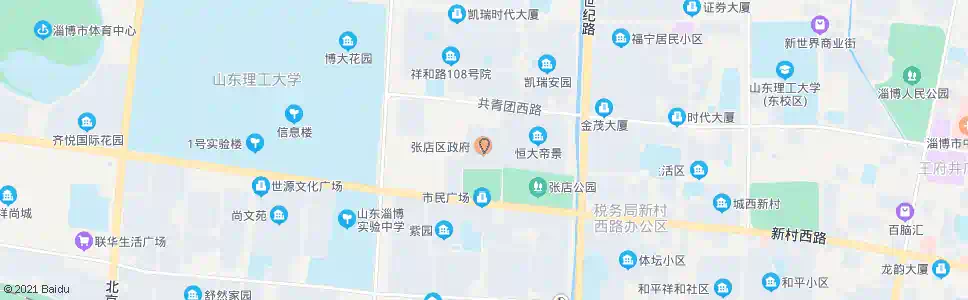 淄博经贸局_公交站地图_淄博公交_妙搜公交查询2024