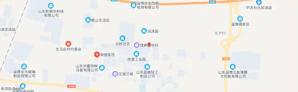 淄博榆林村_公交站地图_淄博公交_妙搜公交查询2024